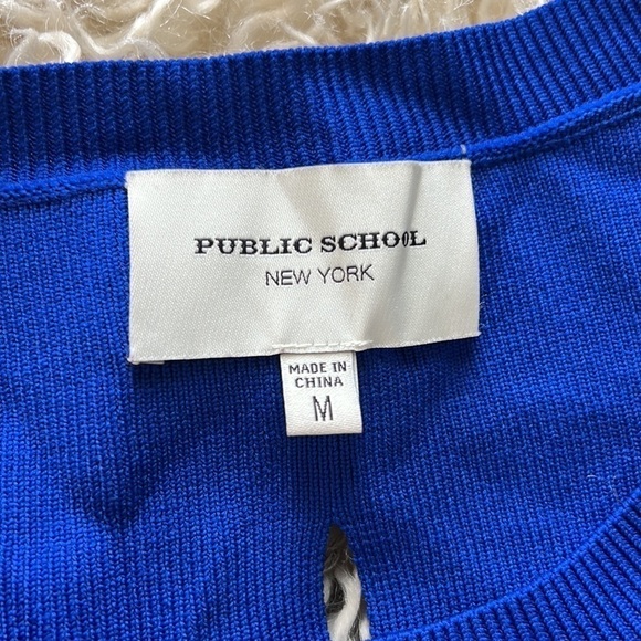 Public School New York Womens Short Sleeve Knit Top - Picture 8 of 14